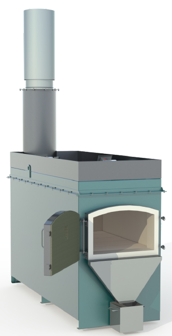 AIS PCM Cyclone pet crematorium incinerator