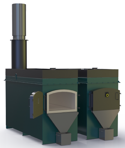 AIS PCS Cyclone pet crematorium incinerator